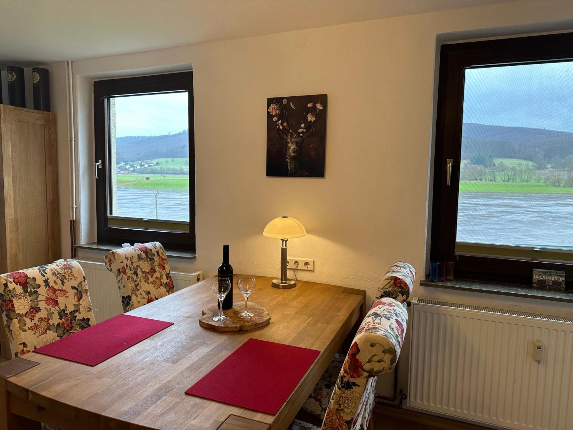 Haus An Der Weser Oedelsheim Ngoại thất bức ảnh